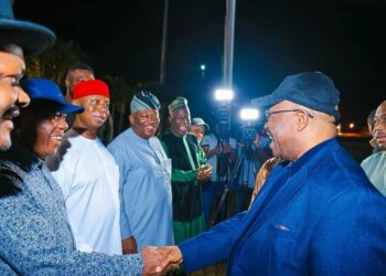 Akpabio Returns To Nigeria, Dispels Ill-health Rumours