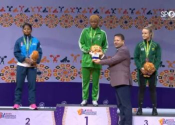 C’Wealth Weightlifting: Omolola Wins Team Nigeria’s First Gold In India