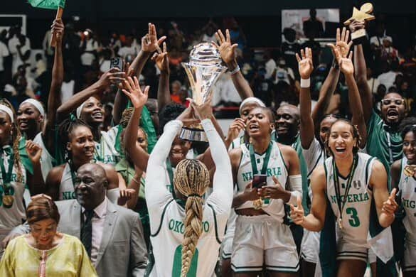 Afrobasket: Victorious D'Tigress Arrive Abuja For Victory Celebration 1 IMG 1927 1