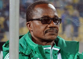 NFF Chieftains Visit Recuperating Coach Kadiri Ikhana in Hospital
