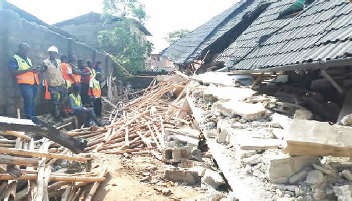 Collapsed Building Kills Mother, 5 Children In Katsina 1 Lagos building collapse