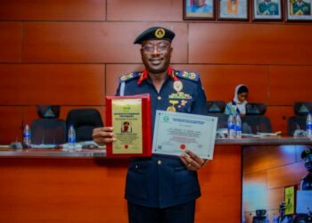 NSCDC FCT Boss Bags US Honorary Doctorate Award