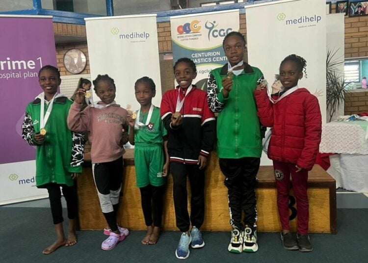 Nigerian Kids Shine At African Club Gymnastics Championship