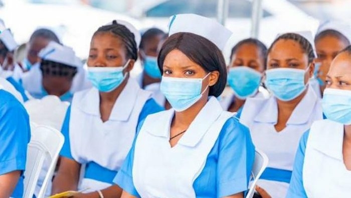 Nigerian Nurses Midwives Protest