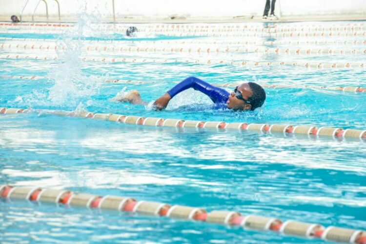 junior swimmers