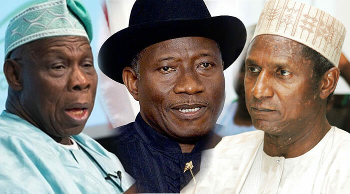 Obasanjo Blames Successors For Inability To Curb Corruption 1 Obasanjo Jonathan and Yar adua
