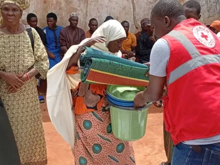Red Cross Donates To Mokwa Flood Victims