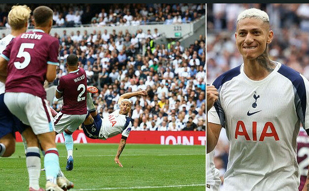 Richarlison Scores Brace As Spurs Beat Burnley 1 Screenshot 2025 08 16 185845