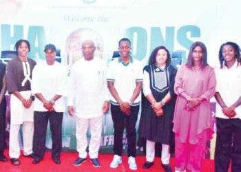 Uzodimma Honours Imo Players In Falcons With Land, Cash Gifts
