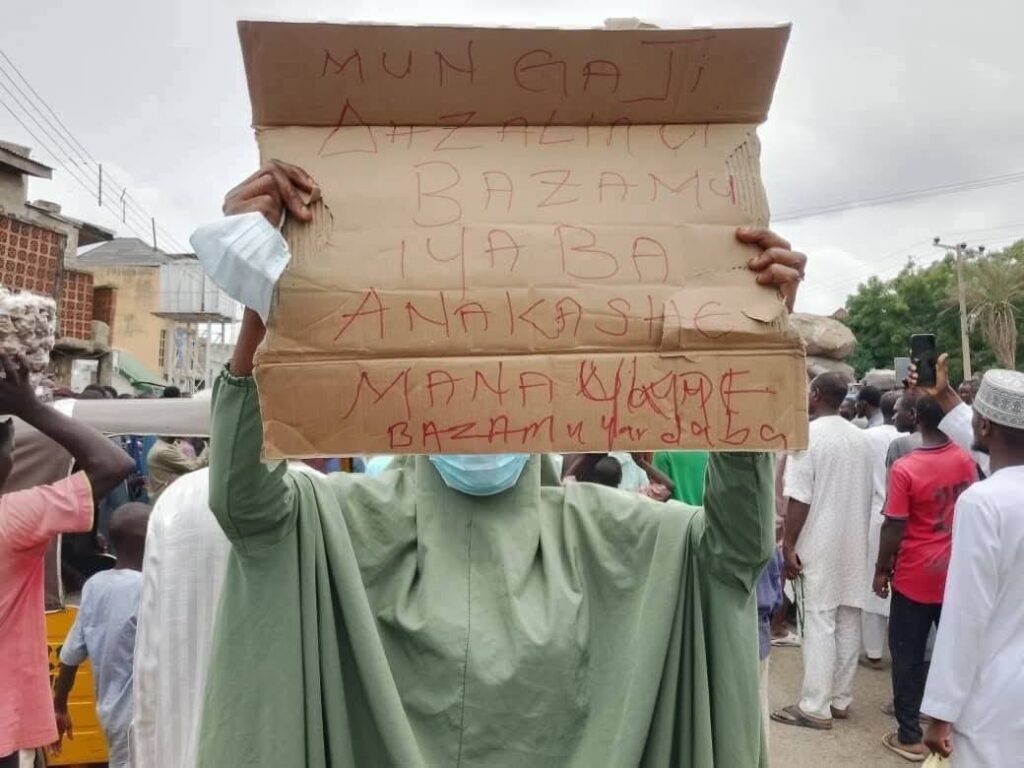 Kano Women Protest Against Violent Activities Of 'Yan Daba' Gang