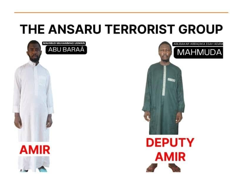 JUST-IN: 2 Top Leaders Of Ansaru Terrorist Group Arrested