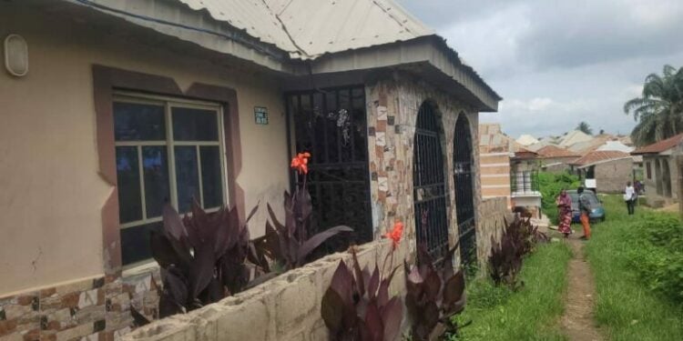 The building where the pregnant woman was killed in Ilorin, Kwara State.