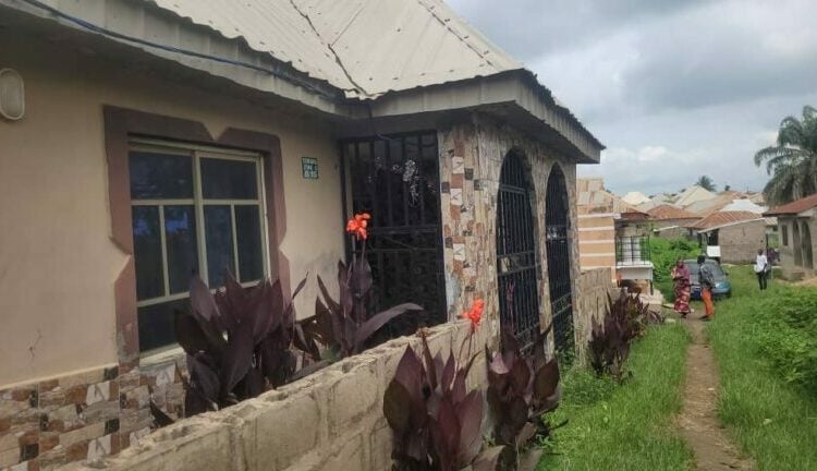 The building where the pregnant woman was killed in Ilorin, Kwara State.