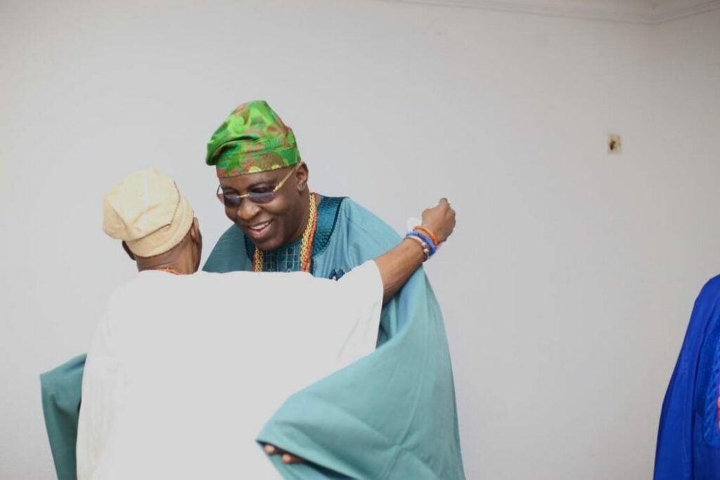 Soun Of Ogbomoso Visits Olubadan-designate Oba Ladoja