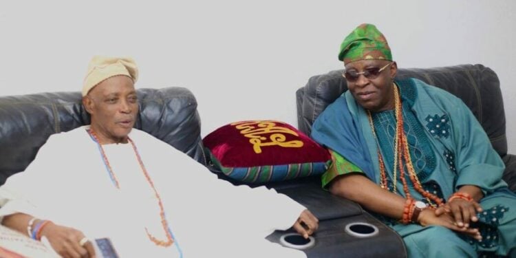 Soun Of Ogbomoso Visits Olubadan-designate Oba Ladoja