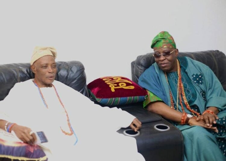 Soun Of Ogbomoso Visits Olubadan-designate Oba Ladoja
