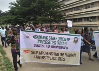 ASUU Protest Rocks UI, Emmanuel Alayande Varsity