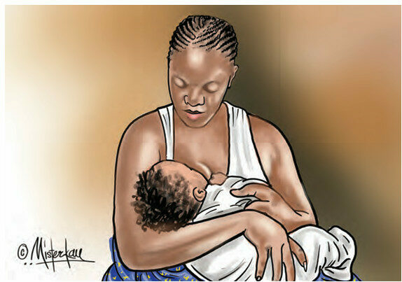breastfeeding mother