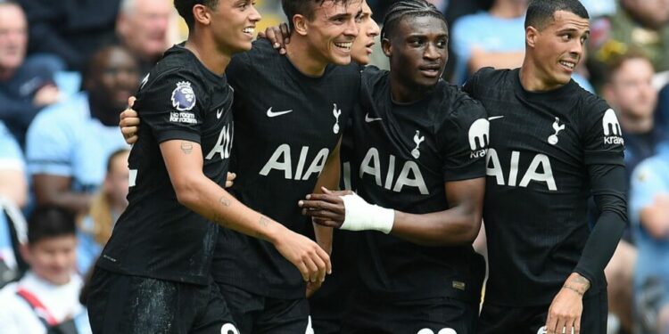 Tottenham Shock Man City To Maintain Winning Start