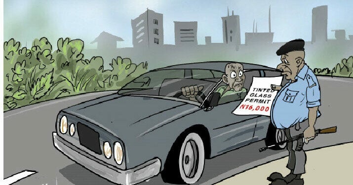 tinted glass permit