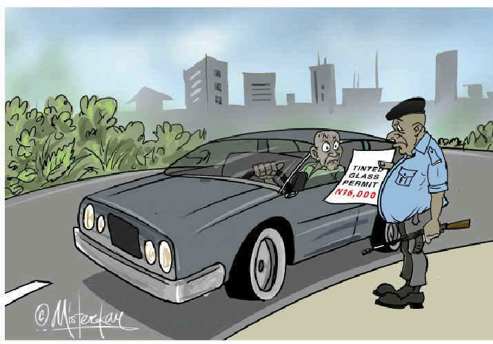 Another ‘Tinted’ Tax? 1 police tinted glass