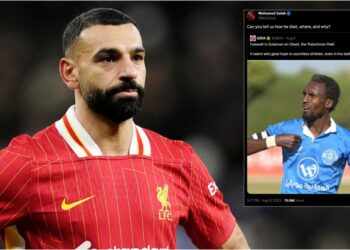 Salah Challenges UEFA Over Palestinian Footballer’s Death In Gaza