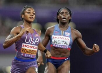 2025 WAC:Jefferson-Wooden, Seville Win World 100m Titles