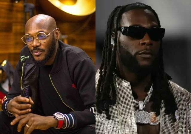 'Burna Boy Is My Number 1 Artiste In Nigeria', 2Baba Declares 1 2baba and burna boy