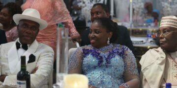 Army Atiku, Mark, Otti, El-Rufai, Others Grace Ex-Minister Amaechi’s Son’s Church Wedding