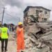 BREAKING: Panic As 2-storey Building Collapses In Lagos 5 BREAKING: Panic As 2-storey Building Collapses In Lagos