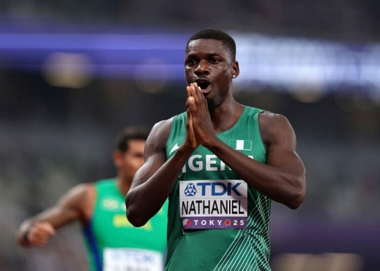 2025 WAC: Nathaniel Sets New Nigerian Record At Tokyo 1 Ezekiel Nathaniel