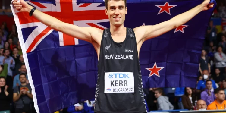 New Zealand's Kerr Clinches Gold In Men's High Jump At World Athletic Championships
