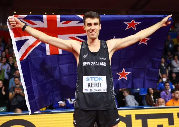 New Zealand's Kerr Clinches Gold In Men's High Jump At World Athletic Championships
