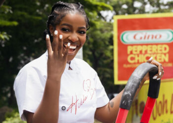 Excitement As Observers Marvel At Quantity Of Goat Meat In Record-breaking Hilda Baci’s Jollof Pot
