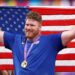 Crouser Wins 3rd Successive World Shot Put Title
