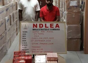 NDLEA Arrests Indian Businessman, 3 Others Over Alleged Trafficking Of N3.9bn Tramadol