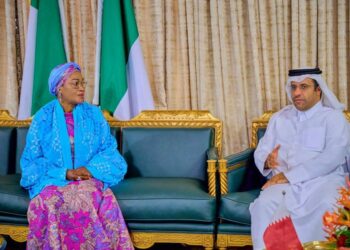First Lady Remi Tinubu Meets Qatari Ambassador, Seeks Global Peace