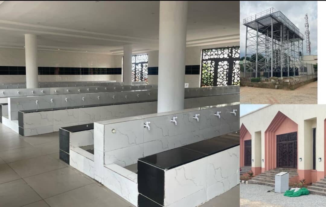 Tinubu Commissions Tantita-sponsored Projects In Kaduna’s Sultan Bello Mosque