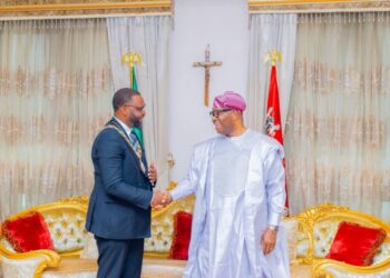 PICTORIAL: Akpabio Hosts Akwa Ibom-born UK’s Mayor Of Islington In Abuja