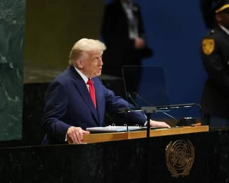 Supporting Palestinian State Means Rewarding Hamas, Trump Tells UN 1 IMG 20250923 WA00211