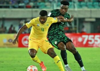 2026 WC Qualifier: Nigeria Shock South Africa With Last-minute Equaliser In 1st Half