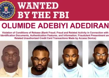 FBI Places $10,000 Bounty On Nigerian Fugitive Adediran