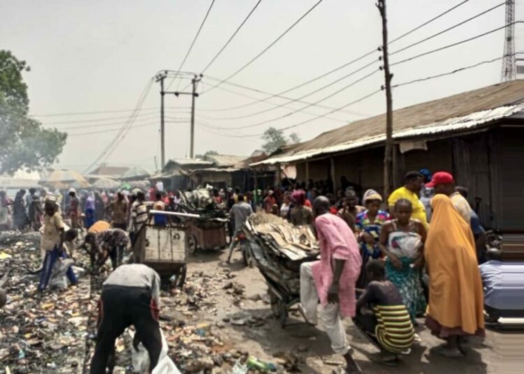 Scrap Dealers Decry Crime Among Members 1 Karimo market fire Abuja