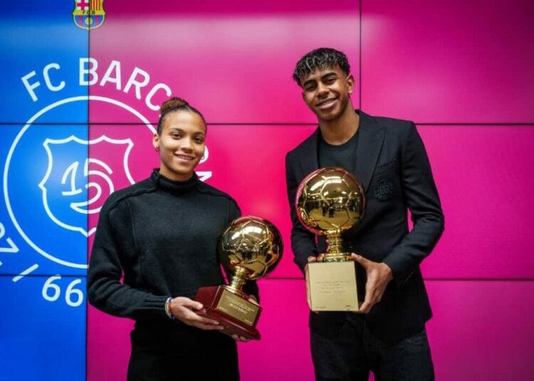 Yamal Reclaims Kopa Trophy For 'Best Young Player' As Lopez Wins Women’s Trophy
