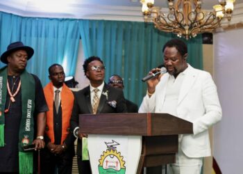 NSE Presents Excellence Award To Harmony Gardens Boss For Contributions To Housing Advocacy