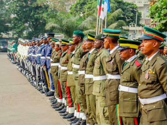 Legion Demands Discipline As Commissionaires Graduate 1 Nigerian Legion