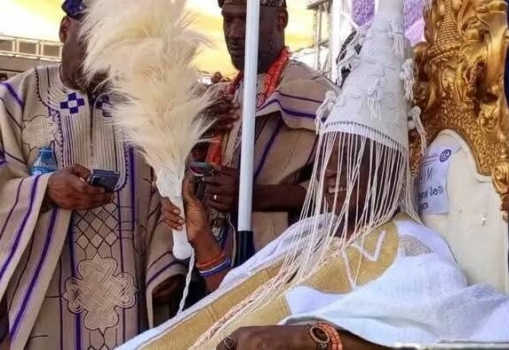 JUST-IN: Oba Ladoja Demands Ibadan State In First Speech As Olubadan 1 Oba Rashidi crowned
