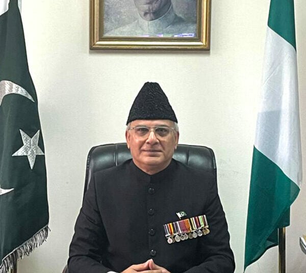 Pakistani High Commissioner to Nigeria, retired Maj.-Gen. Sohail Khan