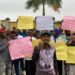 Protesters Shut Akwa Ibom Polytechnic 5 Protesters Shut Akwa Ibom Polytechnic