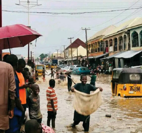 Rainfall in market